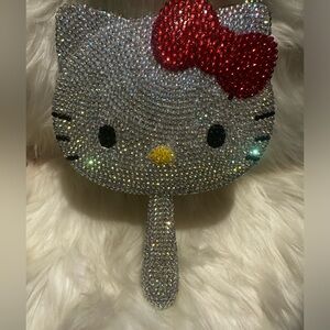 Customized Handheld Hello Kitty Mirror